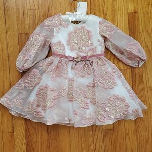 Little Girls David Charles Party Dress, sz 5
